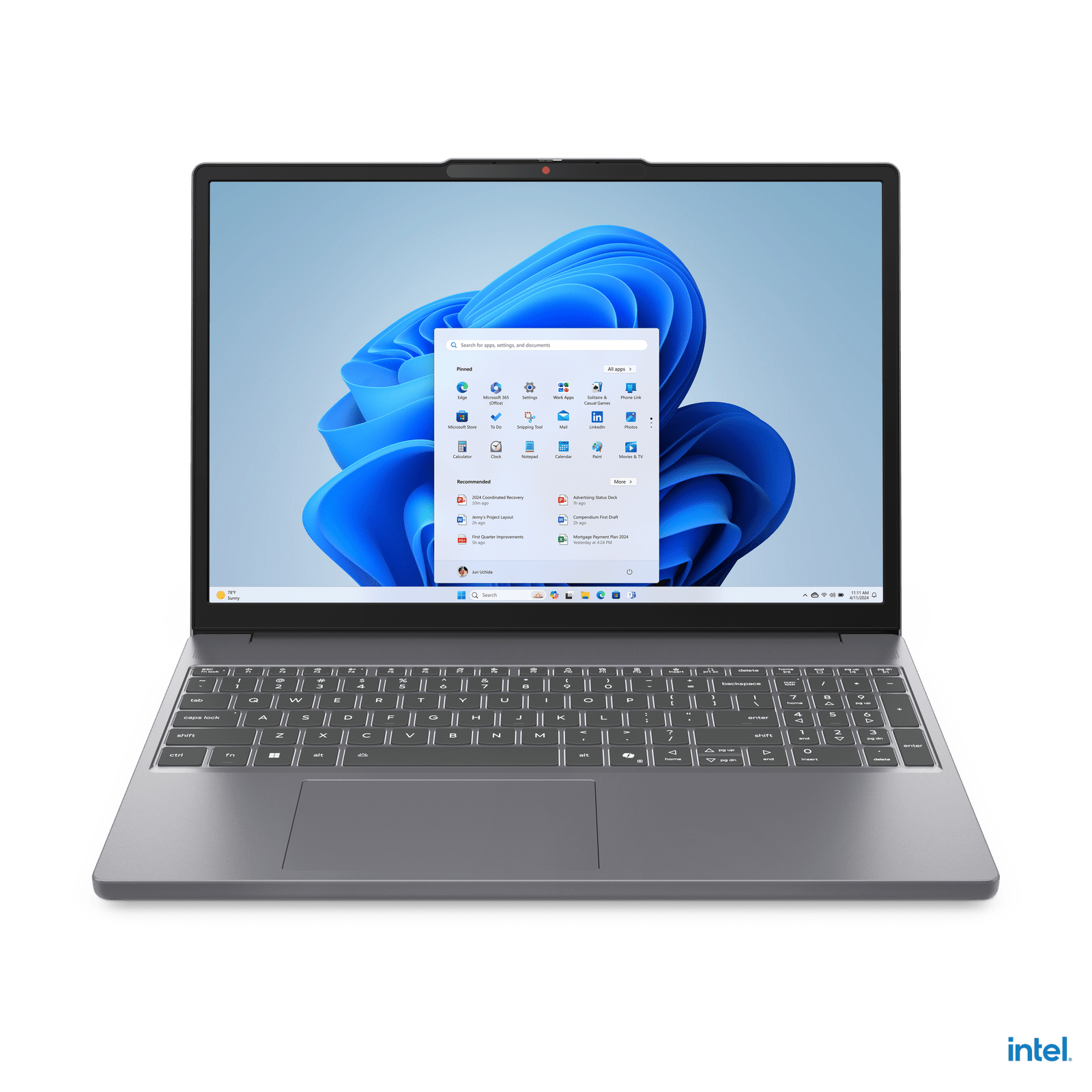 Notebook Lenovo IdeaPad Slim 3 15IRH10 83K100WJLM vista oficial 6