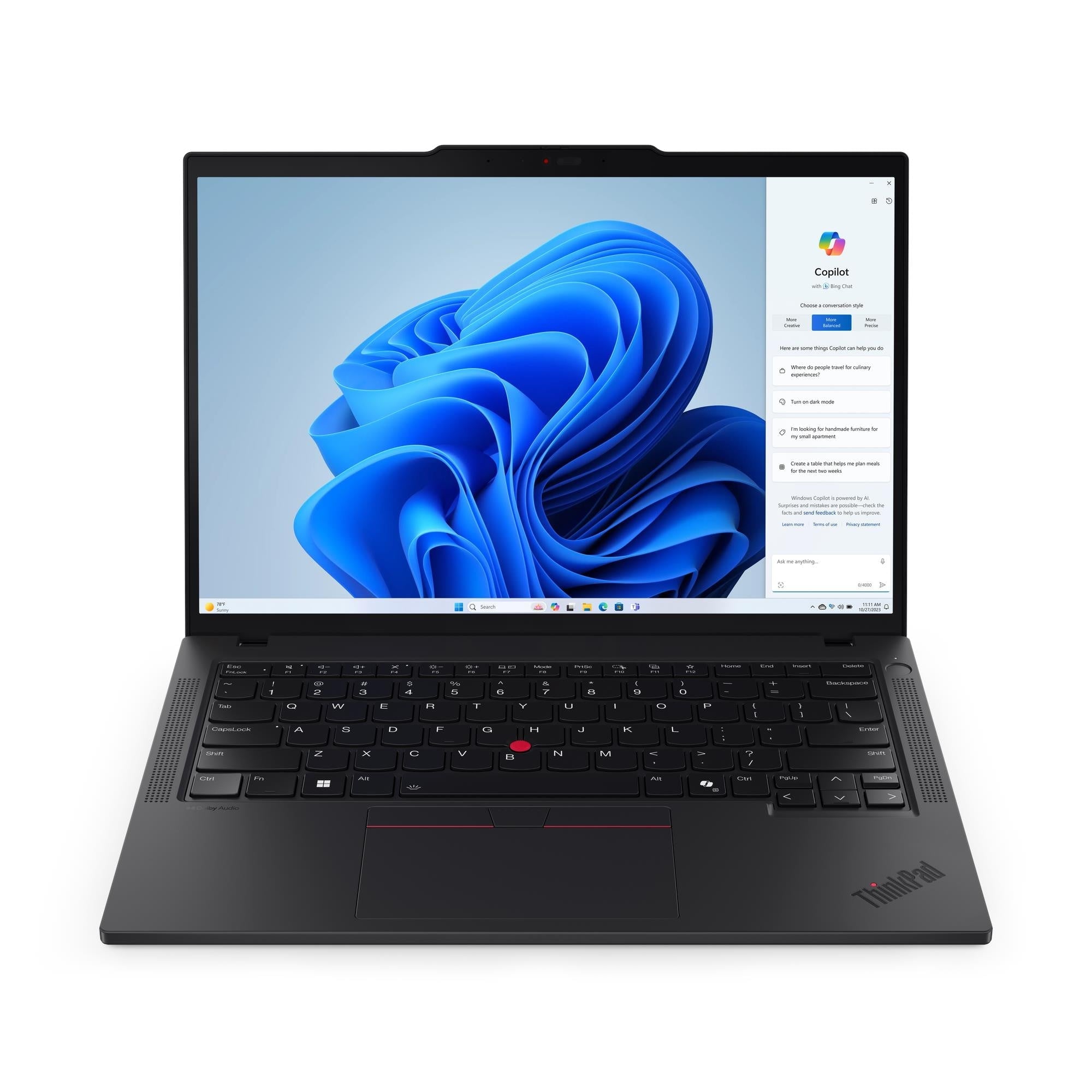 NOTEBOOK LENOVO THINKPAD ULT7 - 155U 16GB RAM, 1TB SSD, 14 PULGADAS, WINDOWS 11 PRO - POTENCIA Y RENDIMIENTO PARA PROFESIONALES de Lenovo | first_variant_option_1 — Envío inmediato