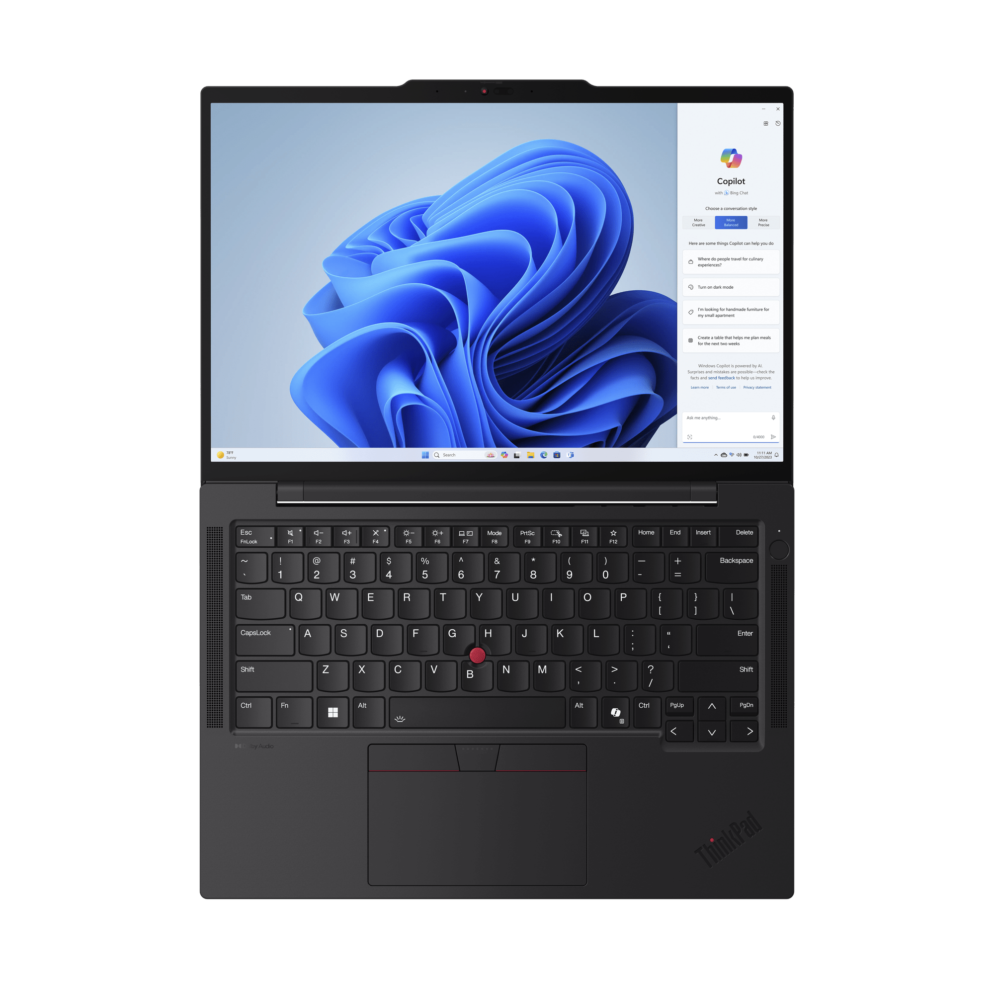 LENOVO NOTEBOOK T14S CORE I7 16GB 1TB SSD PANTALLA 14" WUXGA 400N GRAFICOS INTEGRADOS W11PRO 21LT002HLM - SMART BUSINESS