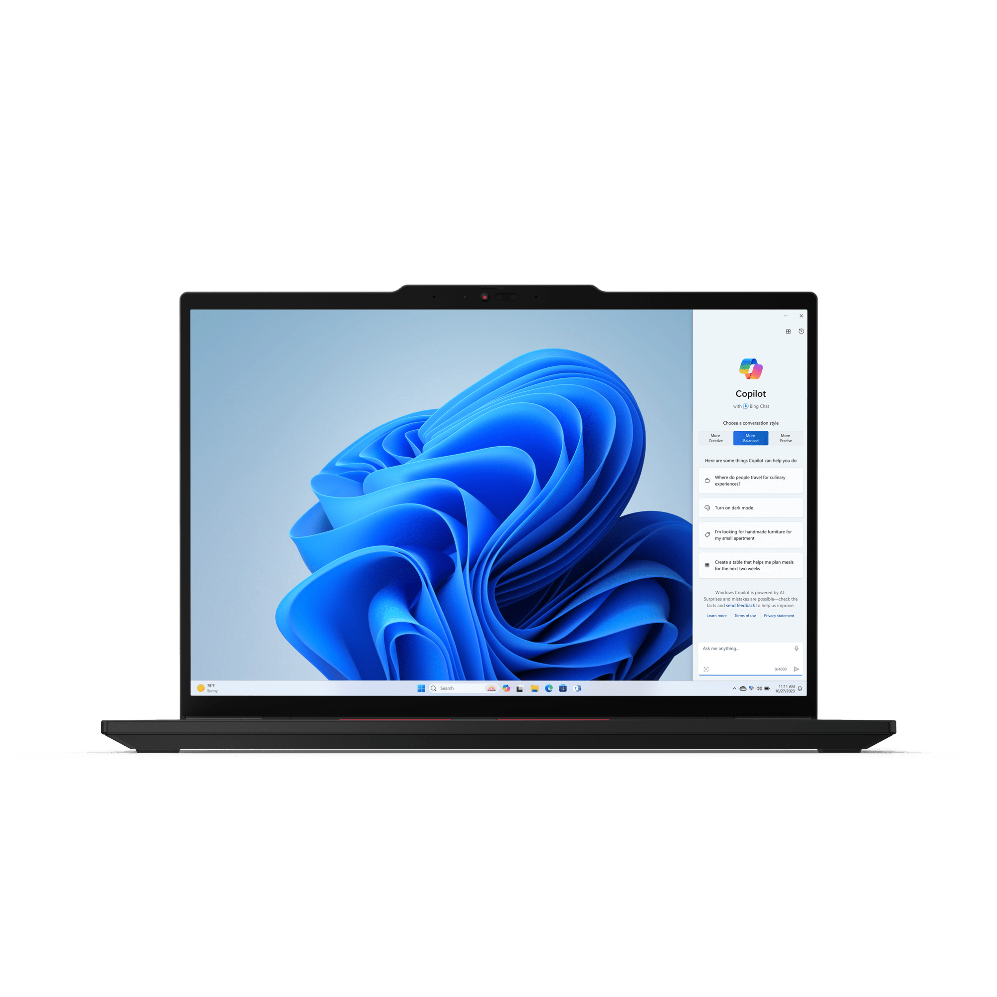 LENOVO NOTEBOOK T14S CORE I7 16GB 1TB SSD PANTALLA 14" WUXGA 400N GRAFICOS INTEGRADOS W11PRO 21LT002HLM - SMART BUSINESS