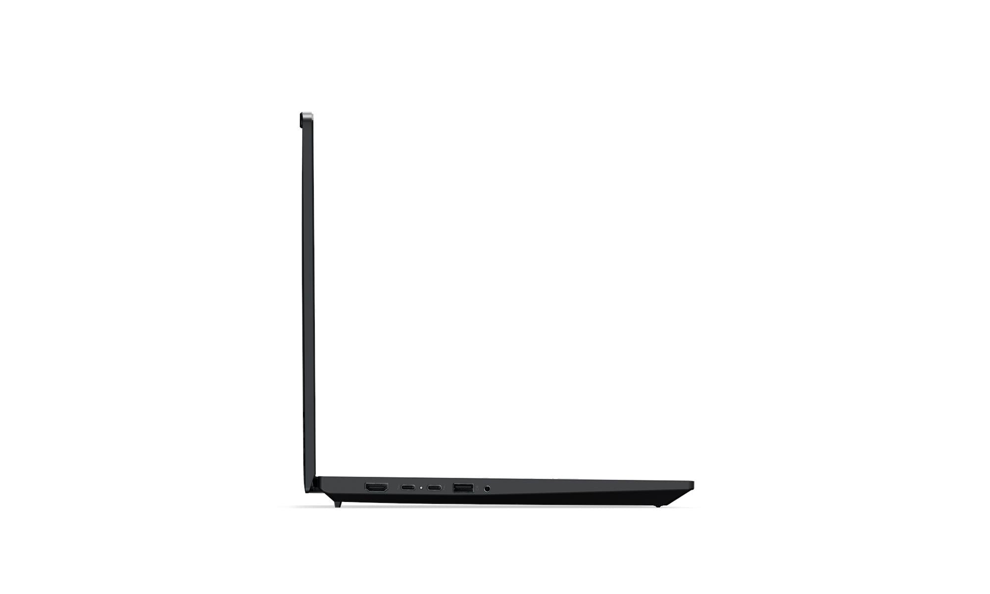 Notebook Lenovo ThinkPad P16s Gen 4 21QW000CLM, perfil izquierdo