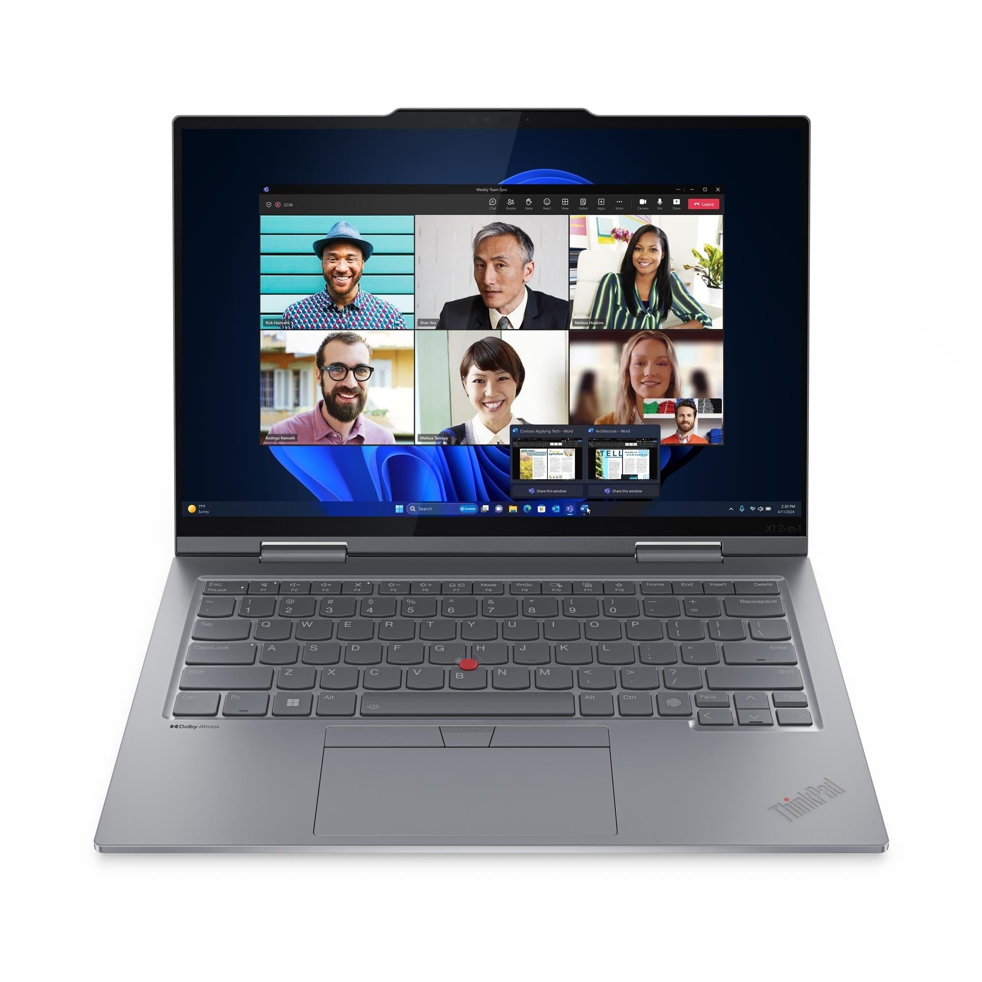 Portátil 2 en 1 - Lenovo ThinkPad X1 Gen 9 21KF000XLM 35.5cm (14") - WUXGA Táctil - Intel Core Ultra 7 155U - 16GB LPDDR5x - 1TB SSD - Wi - Fi 6E - 4G/5G Ready - Lápiz Incluido - Windows 11 Pro - Teclado Español de Lenovo | first_variant_option_1 — Envío inmediato