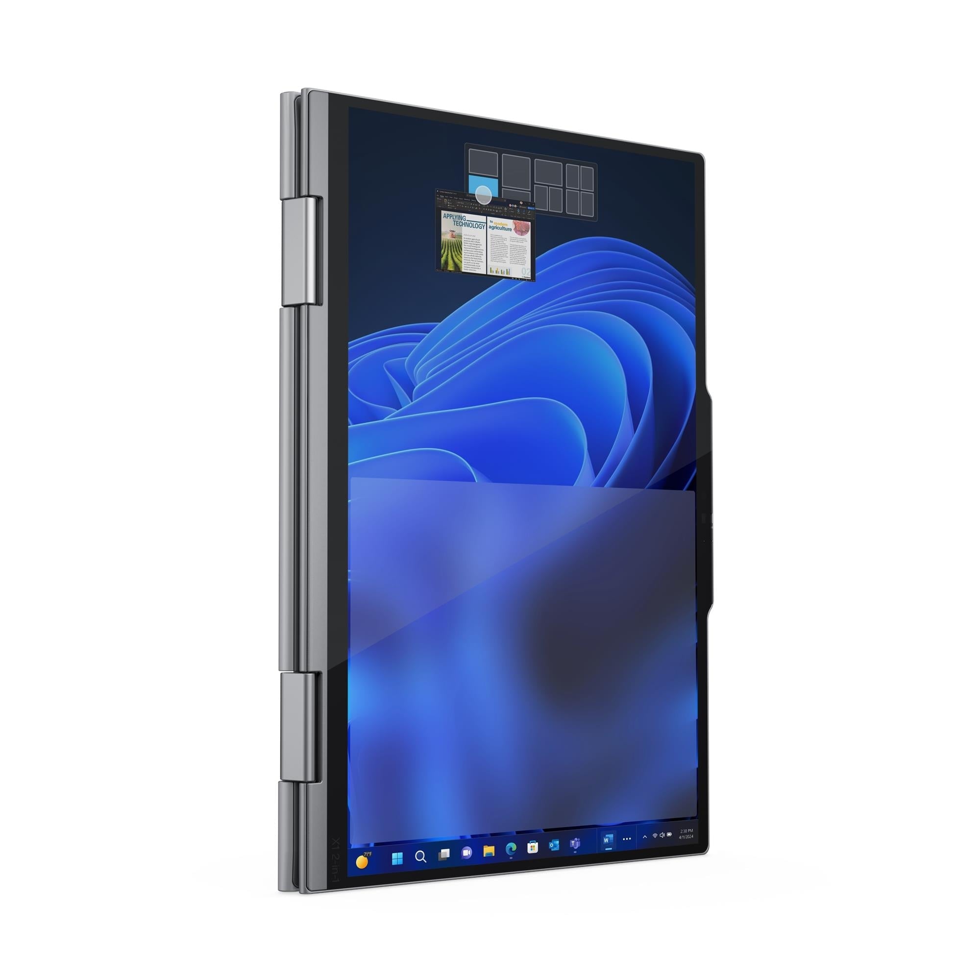 Portátil 2 en 1 - Lenovo ThinkPad X1 Gen 9 21KF000XLM 35.5cm (14") - WUXGA Táctil - Intel Core Ultra 7 155U - 16GB LPDDR5x - 1TB SSD - Wi - Fi 6E - 4G/5G Ready - Lápiz Incluido - Windows 11 Pro - Teclado Español de Lenovo | first_variant_option_1 — Envío inmediato