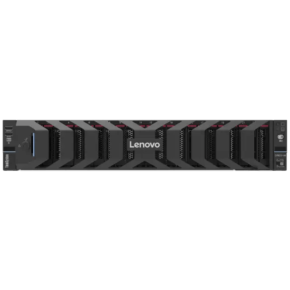 Lenovo ThinkSystem 7DGD1004LA - vista frontal con bisel