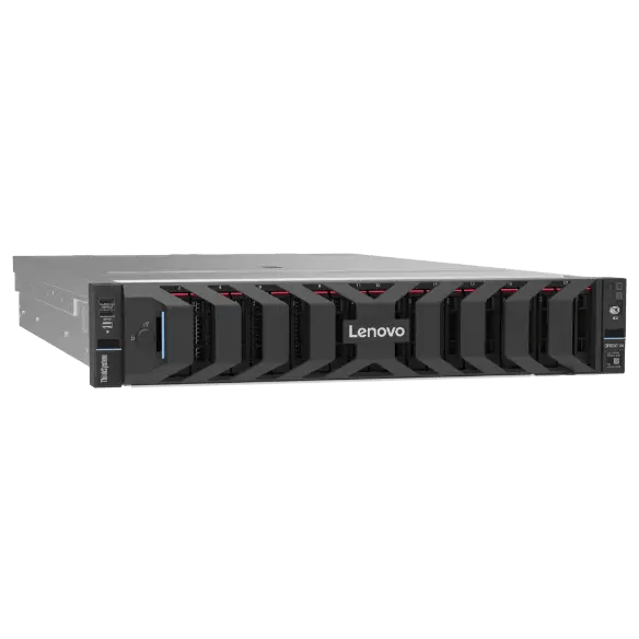 Lenovo ThinkSystem 7DGD1004LA - perspectiva frontal derecha