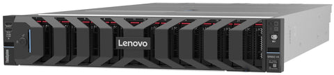 Lenovo ThinkSystem 7DGDA03ULA - vista frontal en perspectiva con bisel