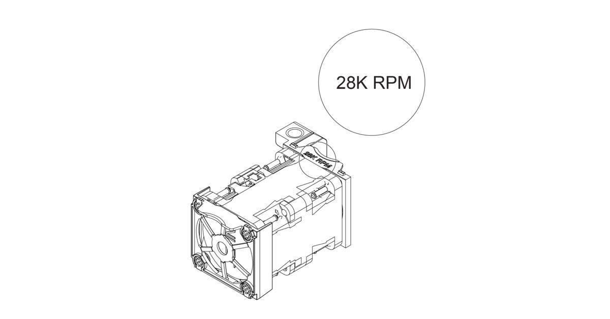 LENOVO THINKSYSTEM 1U PERFORMANCE FAN OPTION KIT V2 (1 - FAN) 4F17A14487 - SMART BUSINESS