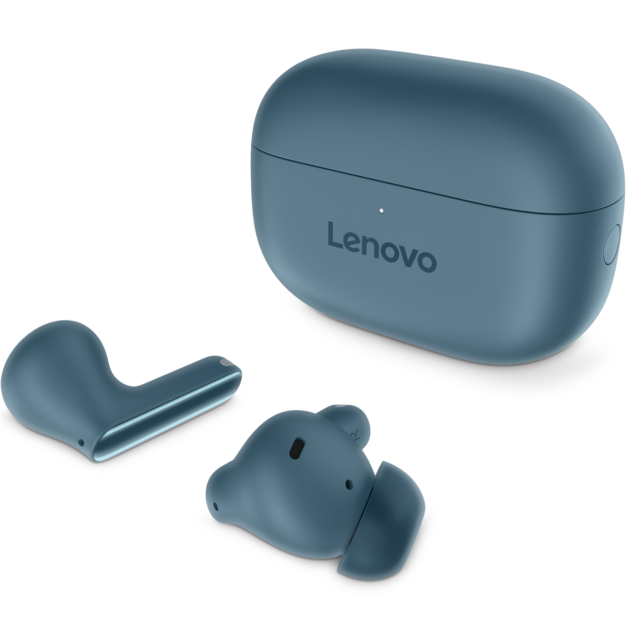 Lenovo TWS Yoga PC Edition Tidal Teal GXD1N63507 audífonos y estuche