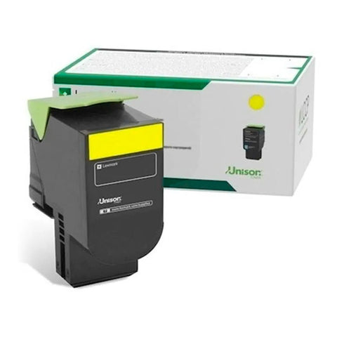 Tóner Lexmark 78C4UY0 amarillo vista principal del producto