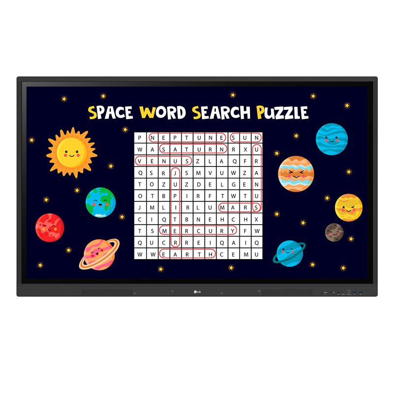 LG CREATEBOARD 75TR3DK - BM 190.5CM (75") 4K UHD LCD PANTALLA DE COLABORACIÓN - ARM CORTEX A55 - 8GB - INFRARROJO (IRDA) - PANTALLA TÁCTIL - 16:9 ASPECT RATIO - 3840 X 2160 - DIRECT LED 75TR3DK-BM - SMART BUSINESS