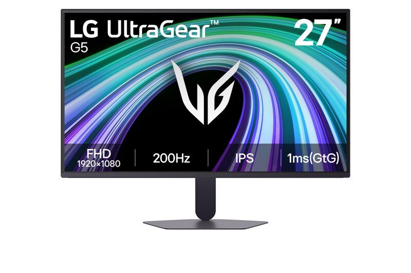 Monitor LG UltraGear G5 27G523B-B - vista frontal