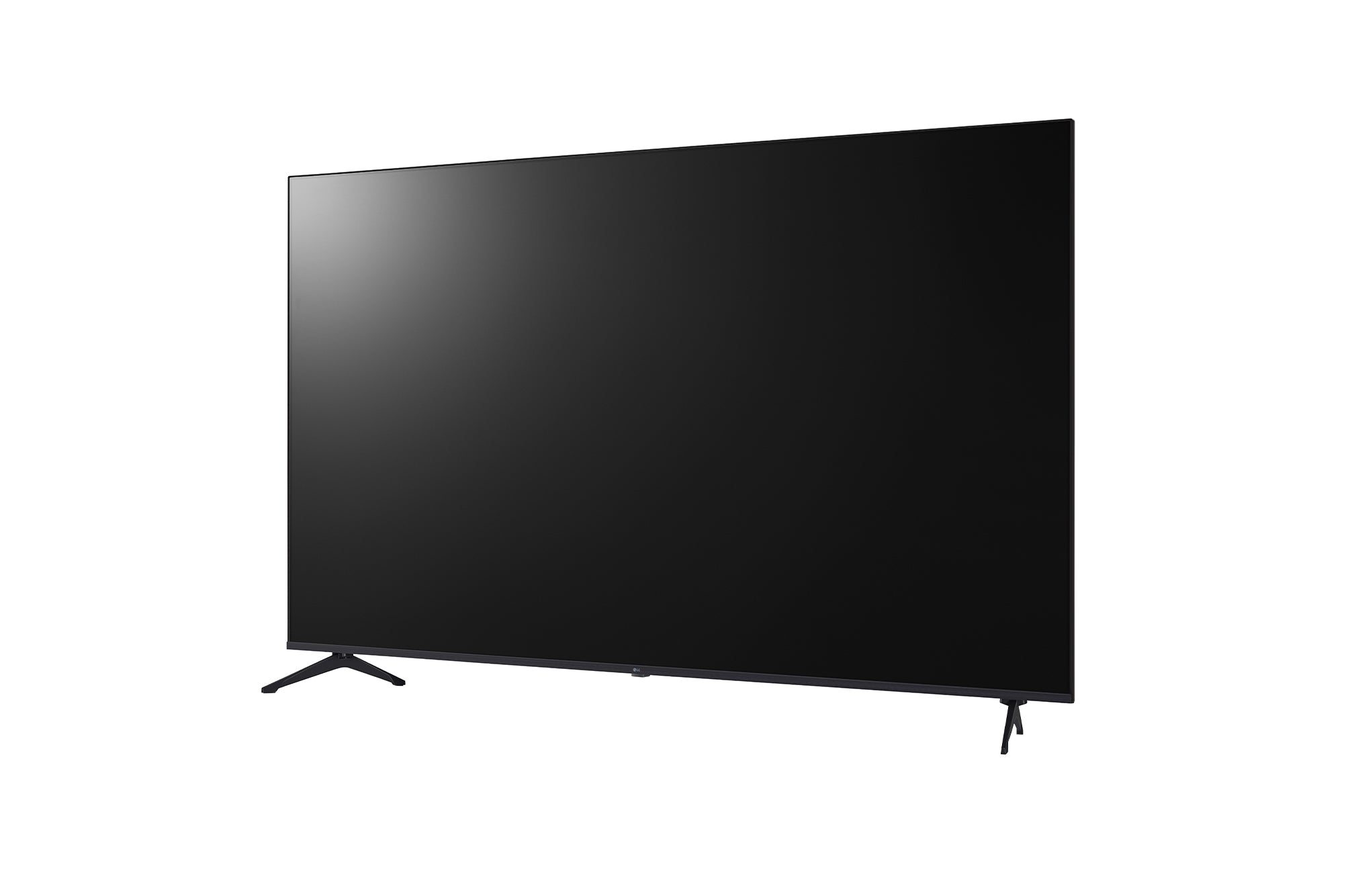 LG 75PK640S pantalla comercial — vista en ángulo de 15 grados