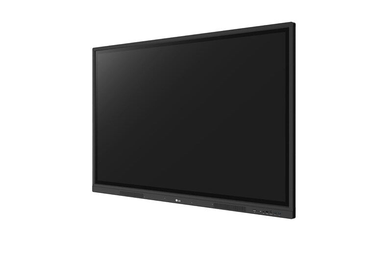 LG CreateBoard 98TR3DK-B pantalla interactiva 98 pulgadas vista lateral