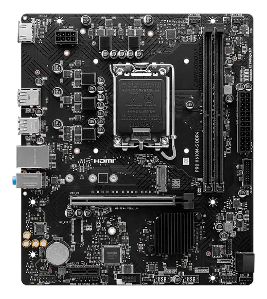 MSI PRO H610MSD4 vista principal
