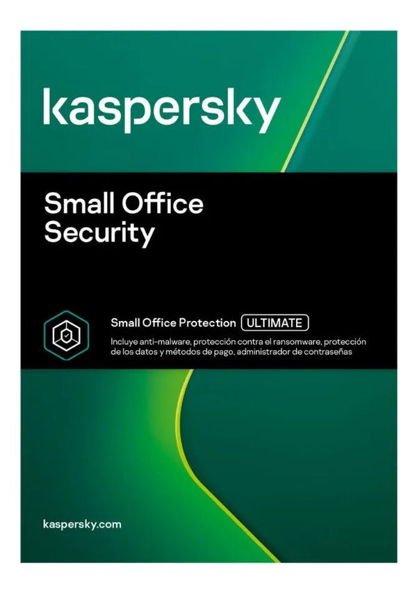 LICENCIA KASPERSKY SMALL OFFICE SECURITY 8 KL4541DDEDS, RENOVACIÓN 3 AÑOS, 15–19 NODOS, 2 SERVIDORES, PROTECCIÓN AVANZADA PARA PEQUEÑAS EMPRESAS KL4541DDEDS - SMART BUSINESS
