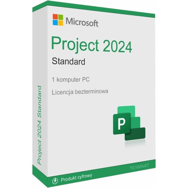 LICENCIA MICROSOFT PROJECT STANDARD 2024 (EP2 - 07057) EP2-07057 - SMART BUSINESS