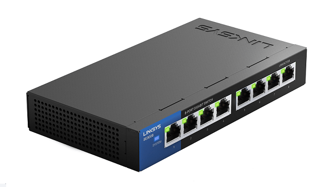 switches & hubs-linksys-se3008
