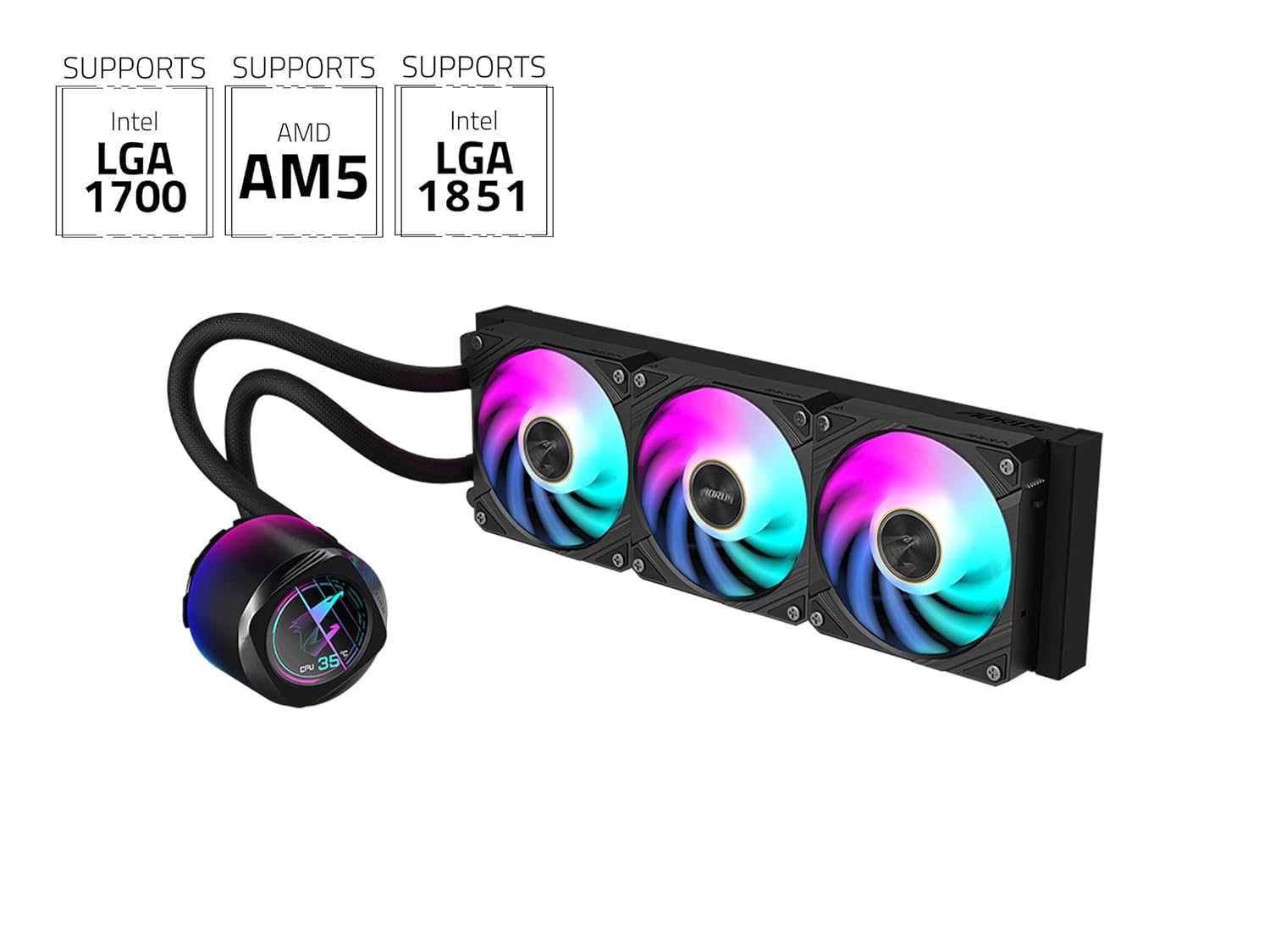 LIQUID COOLING AORUS WATERFORCE X II 360 GP - AORUS WATERFORCE X II 360 GP-AORUS WATERFORCE X II 360 - SMART BUSINESS