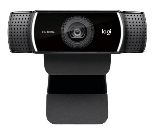 Logitech C922 Pro Stream cámara web 960-001087 - vista frontal