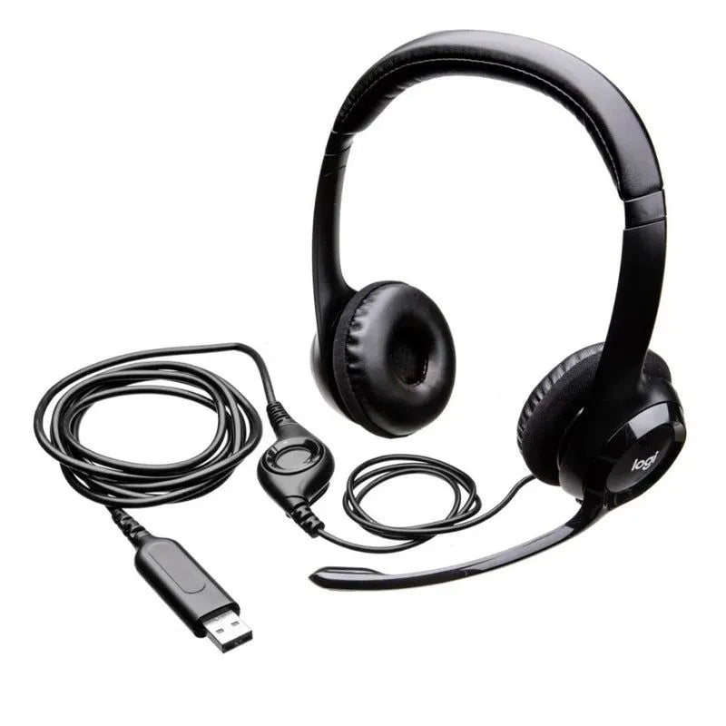 Microfono Auricular Logitech H390 Usb, Cancelacion De Ruido, Black - SMART BUSINESS