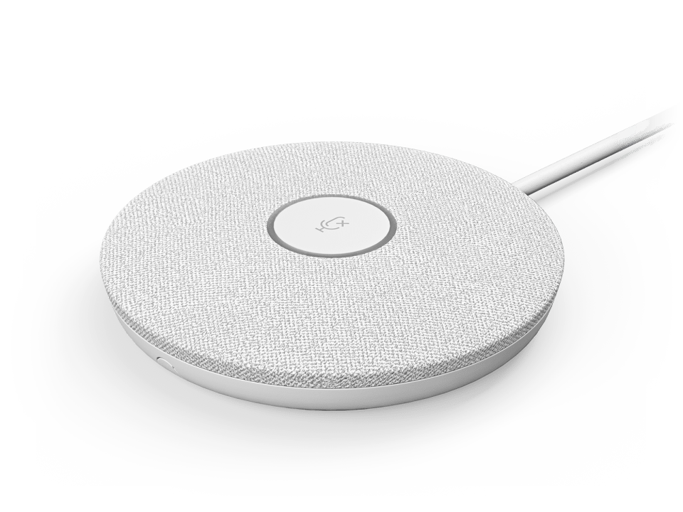 Micrófono de Expansión Logitech Rally Mic Pod - Formación de Haces - Alcance 4.5m - Conexión en Cadena - Blanco - Certificado para Zoom, Teams y Webex - 952 - 000038 de Logitech | first_variant_option_1 — Envío inmediato