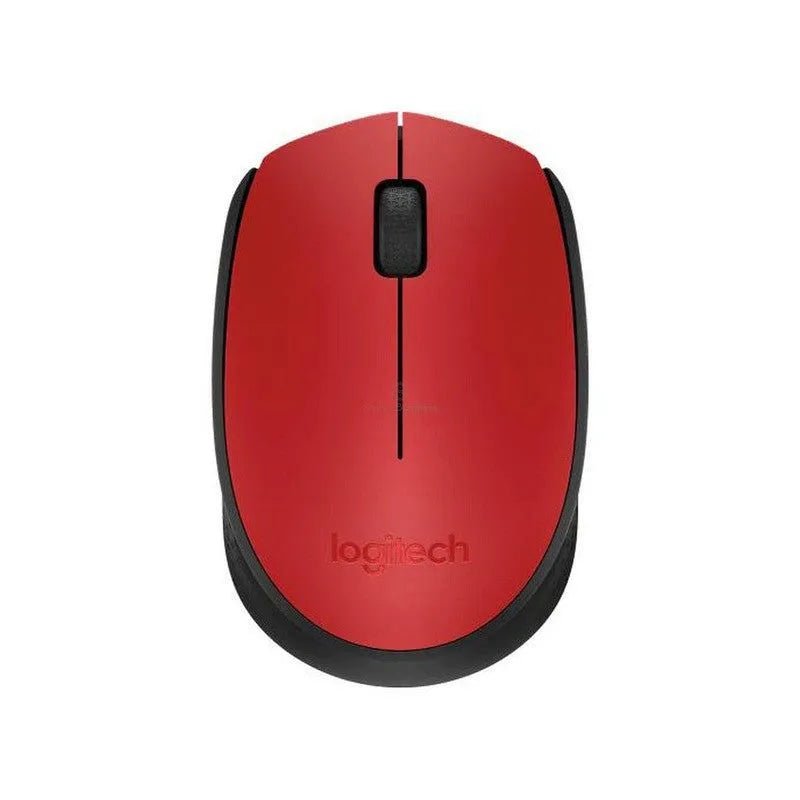 Mouse Óptico Inalámbrico Logitech M170, Ambidiestro, Receptor Usb, 2.4 Ghz, Rojo. - SMART BUSINESS