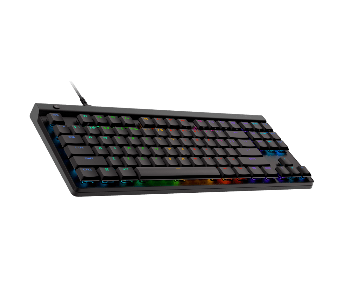 Teclado Logitech G515 TKL 920-012868 vista en tres cuartos izquierda