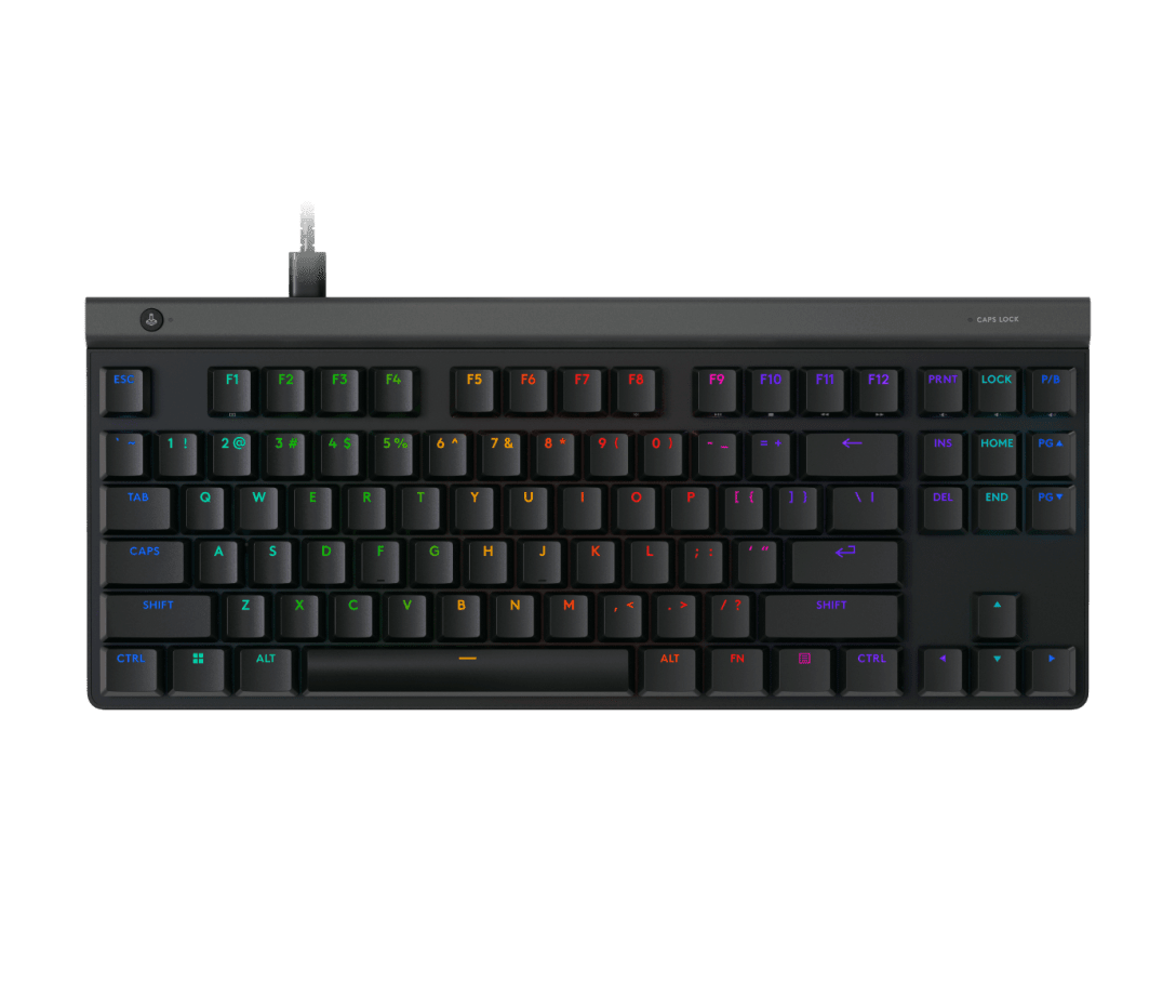 Teclado Logitech G515 TKL 920-012868 vista superior QWERTY US