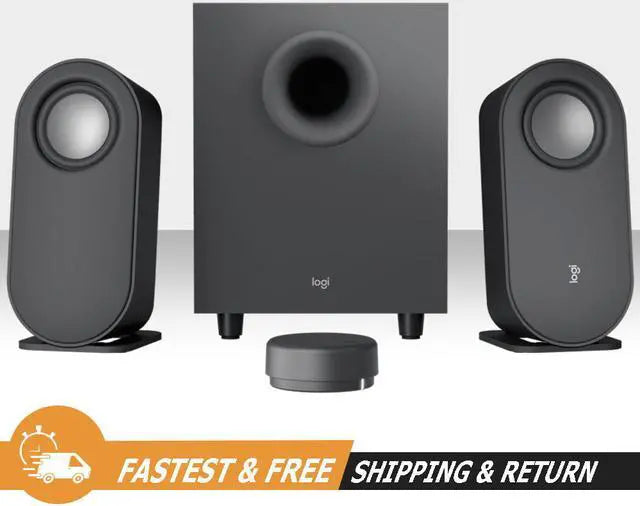 Logitech Z407 parlantes 2.1 con subwoofer 980-001347 vista de conjunto