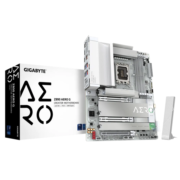 MAINBOARD/GIGABYTE Z890 AERO G LGA1851/DDR5 DUAL-CHAN PCI5 5.0 WIFI 7 - SMART BUSINESS