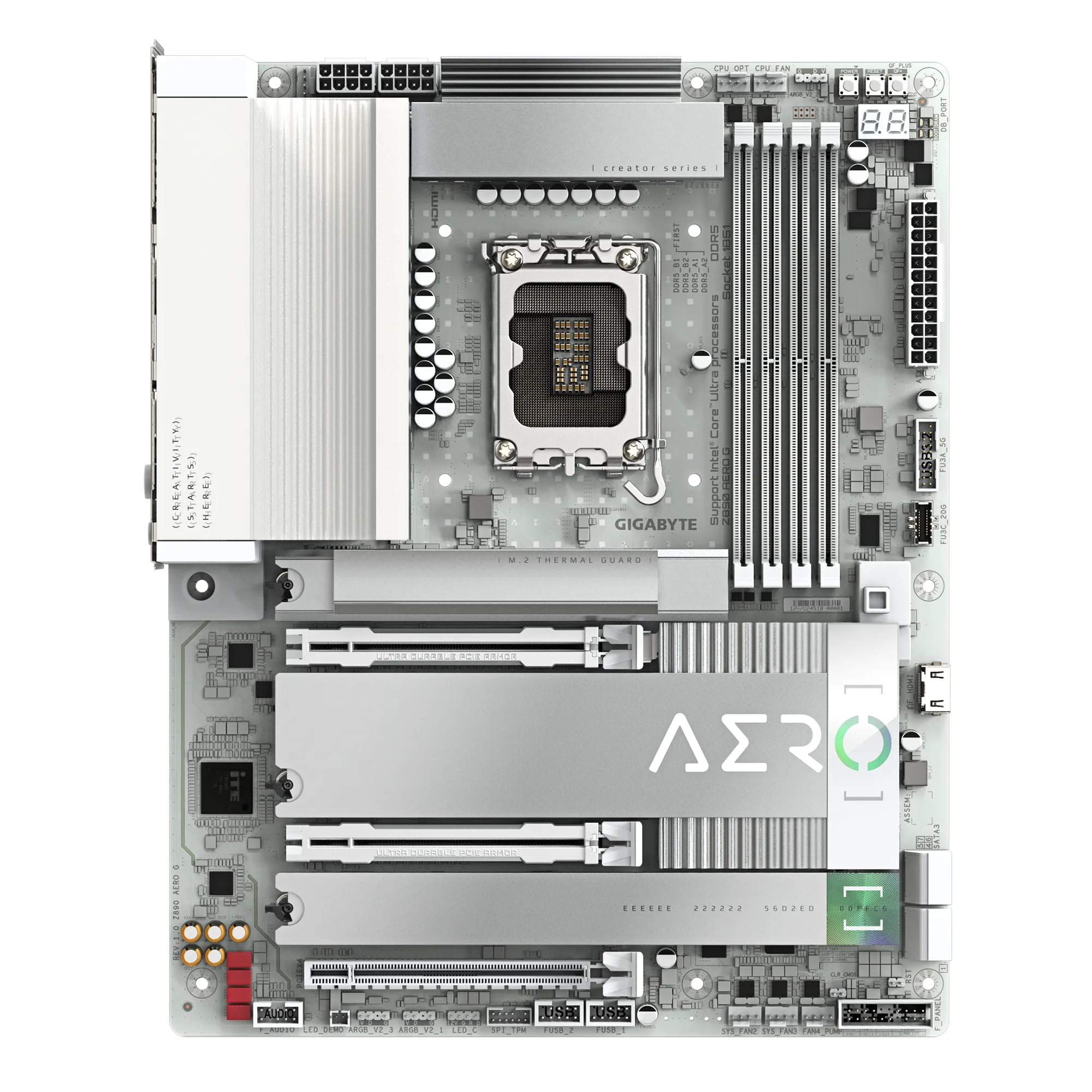 MAINBOARD/GIGABYTE Z890 AERO G LGA1851/DDR5 DUAL-CHAN PCI5 5.0 WIFI 7 - SMART BUSINESS