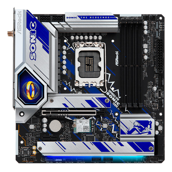 PLACA BASE MICRO ATX CON WI-FI 6, SONIDO DE ALTA CALIDAD, SOPORTE PARA INTEL 12ª GEN, IDEAL PARA JUEGOS Y RENDIMIENTO EXTREMO"