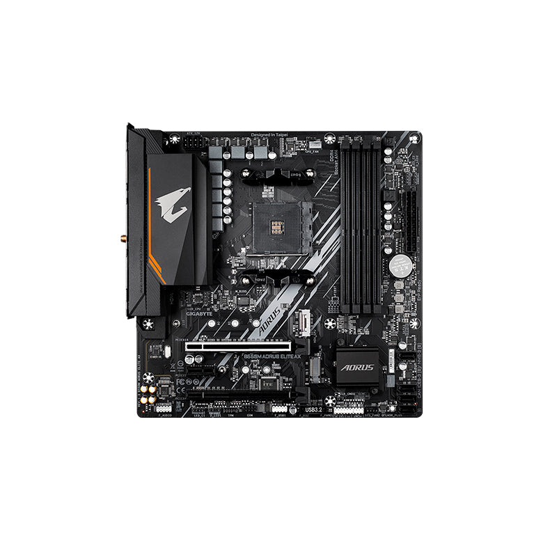 Tarjeta Madre AORUS Micro-ATX B550M AORUS ELITE AX, S-AM4, AMD B550, HDMI, 128GB DDR4 para AMD  ―  Requiere Actualización de BIOS para la Serie Ryzen 5000