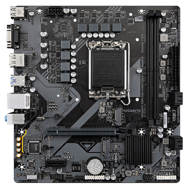 PLACA BASE MSI B760M-E • CHIPSET INTEL B760 • COMPATIBLE CON PROCESADORES INTEL CORE SERIE 13/12 • DDR5 HASTA 128GB • PCIE 5.0 • LAN 2.5GB • MICRO-ATX