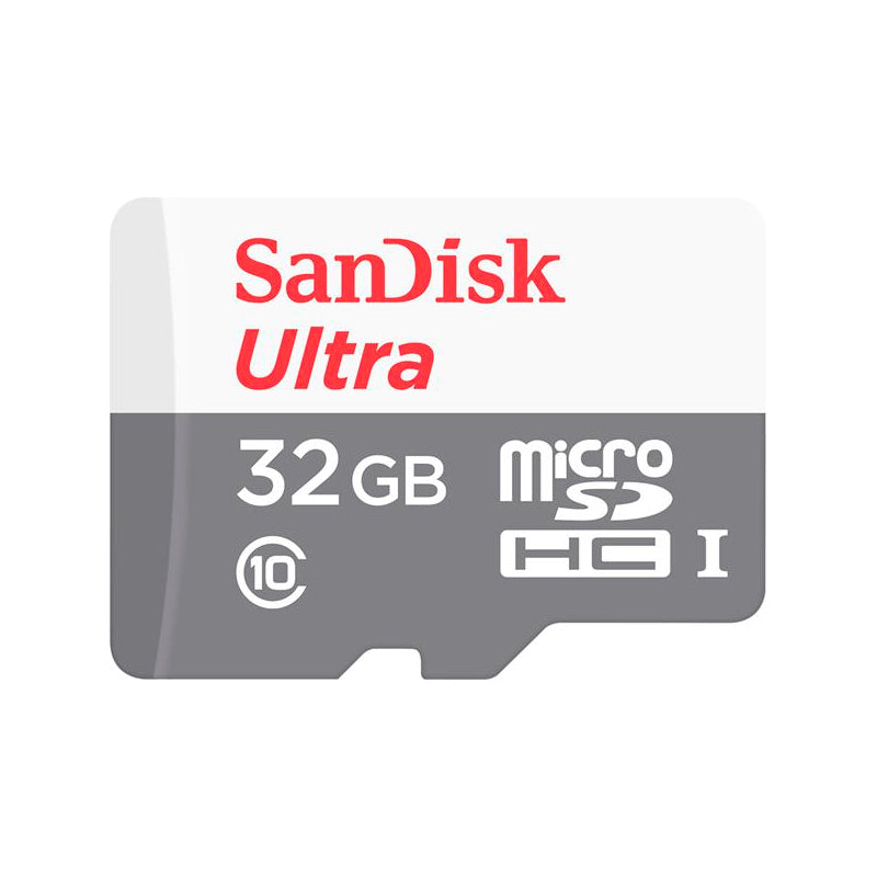 MEMORIA SANDISK MICROSD CLASE 10 32GB CON ADAPATADOR