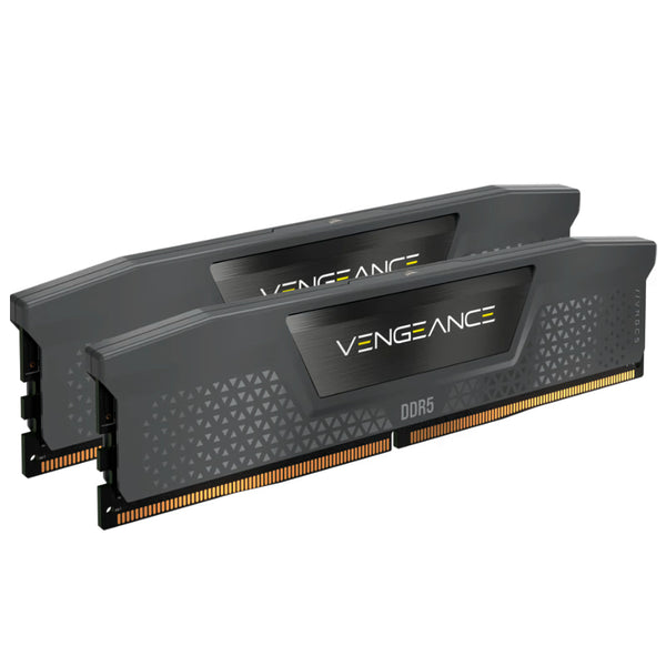 KIT DE MEMORIA RAM PARA PC CORSAIR VENGEANCE DDR5, 5200MHZ, 64GB (2X32GB), CL40, GRIS, RENDIMIENTO SUPERIOR PARA GAMERS