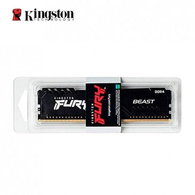 KF432C16BB/32, KINGSTON MÓDULO RAM KINGSTON FURY BEAST - 32GB - DDR4-3200/PC4-25600 DDR4 SDRAM - 3200MHZ DOBLE FILA MEMORIA - CL16 - 1.35V - NO-ECC - SIN BÚFER - 288-CLAVIJAS - DIMM, KINGSTON, SMART BUSINESS