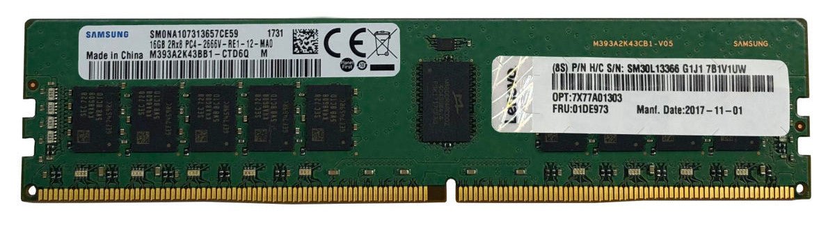 MEMORIA LENOVO THINKSYSTEM 16GB TRUDDR5 5600MHZ (1RX8) ECC UDIMM - A PARA SERVIDORES Y ESTACIONES DE TRABAJO DE ALTO RENDIMIENTO 4X77A93556 - SMART BUSINESS