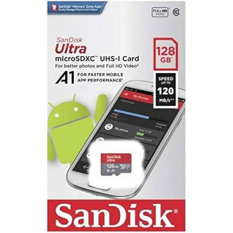 Memoria Micro Sd Sandisk 128Gb Ultra A1 120Mbps - SMART BUSINESS