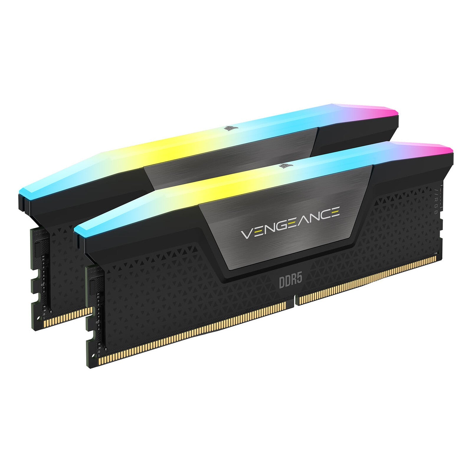 MEMORIA RAM DDR5 64 GB (2×32) CORSAIR VENGEANCE RGB – 6000 MHZ CL40, ILUMINACIÓN RGB Y ALTO RENDIMIENTO CMH64GX5M2D6000C40 - SMART BUSINESS
