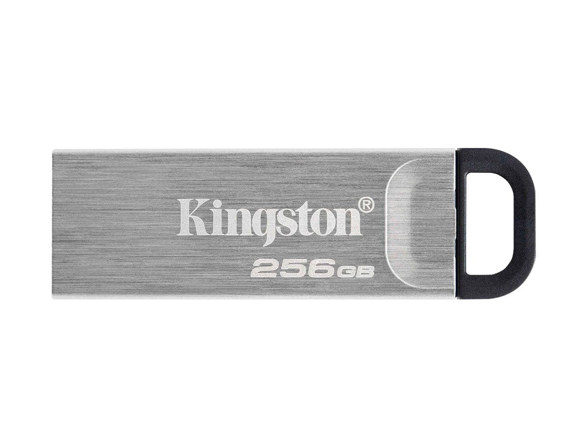MEMORIA USB KINGSTON 256GB DATATRAVELER KYSON (DTKN/256GB) | USB 3.2 DISPOSITIVO DE ALMACENAMIENTO | METAL - SMART BUSINESS