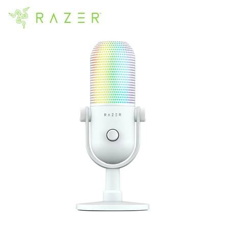 MICROFONO RAZER SEIREN V3 CHROMA USB STREAMING SUPERCARDIOIDE C/N SENSOR TOUCH SILENT WHITE (RZ19 - 05060200 - R3U1) RZ19-05060200-R3U1 - SMART BUSINESS