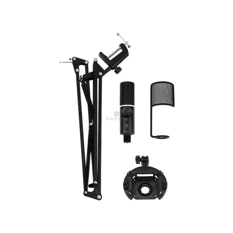 Micrófono Streamplify Mic Arm Rgb Con Soporte De Brazo (Pn:Mic-48-Rgb-Ma-Bk) - SMART BUSINESS