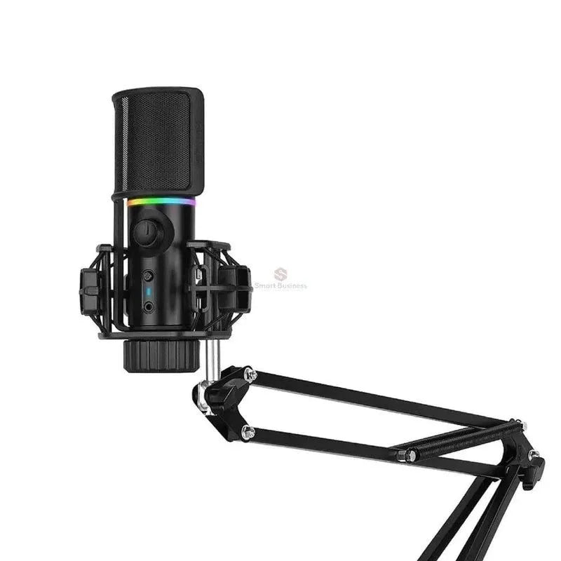 Micrófono Streamplify Mic Arm Rgb Con Soporte De Brazo (Pn:Mic-48-Rgb-Ma-Bk) - SMART BUSINESS