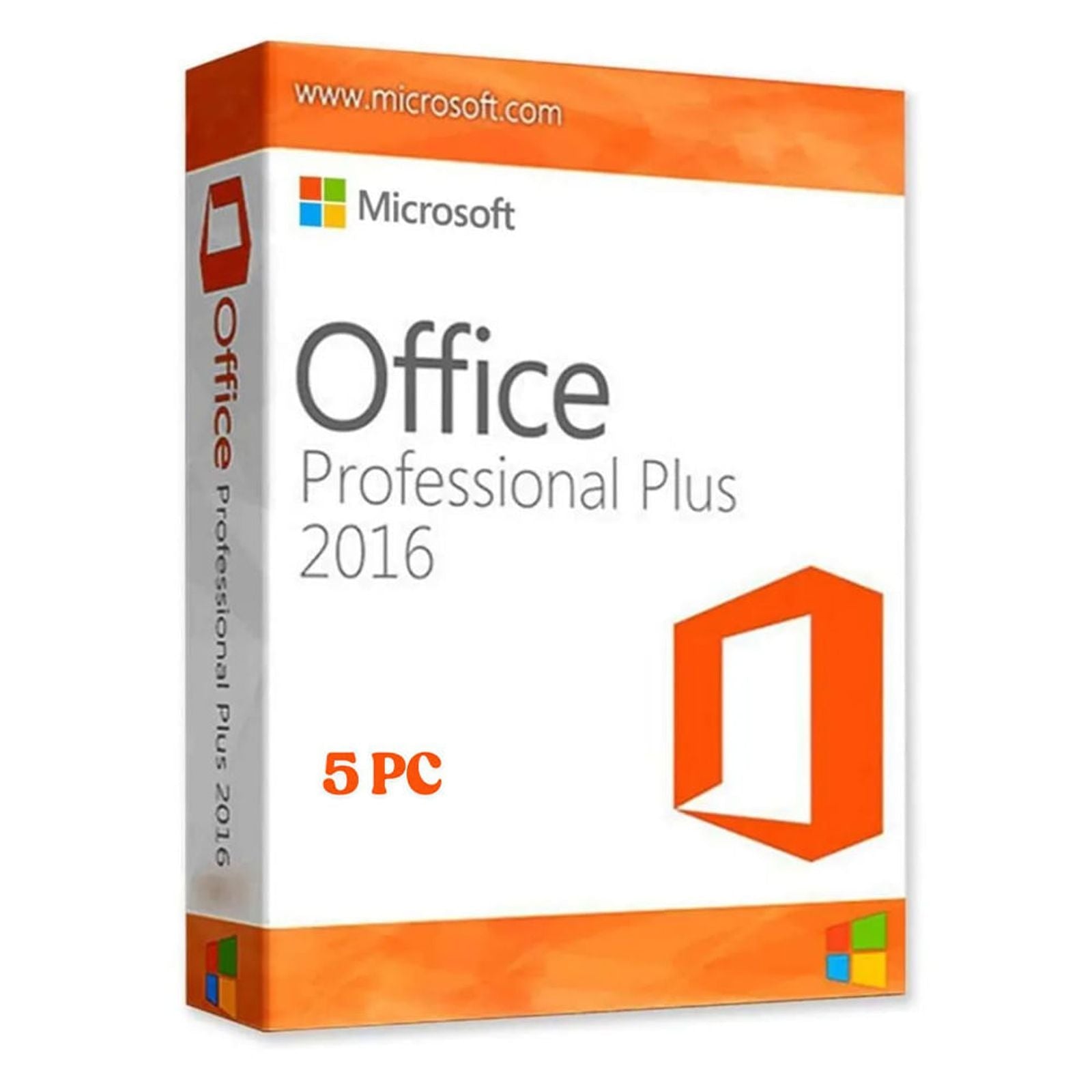 Licencia Microsoft Office 2016 Professional Plus - 5 PC - Español de Microsoft | first_variant_option_1 — Envío inmediato