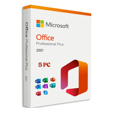Licencia Microsoft Office 2021 Professional Plus - 5 PC - Español de Microsoft | first_variant_option_1 — Envío inmediato