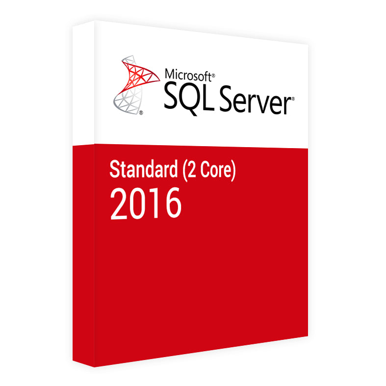 Microsoft Sqlserver 2016 Standard Core, Open Licence, 2 Core, Single Language. - SMART BUSINESS