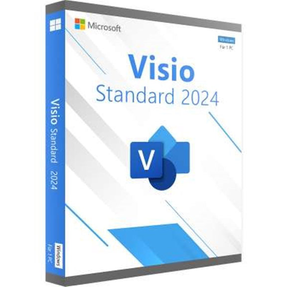 MICROSOFT VISIO STANDARD 2024, 1 PC, WIN/MAC - ESD - EP2-07167 ...