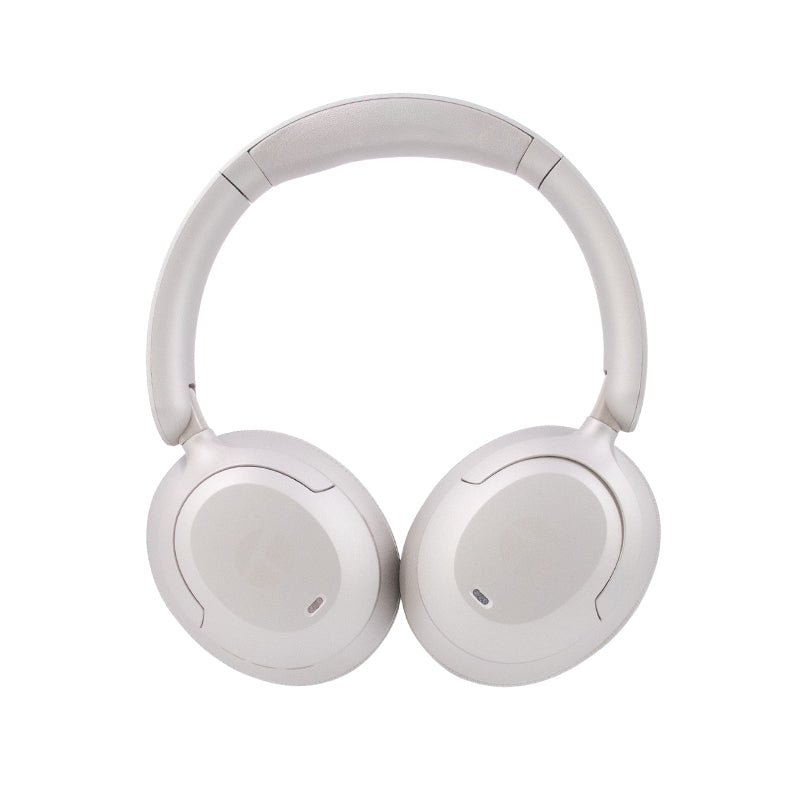 AUDÍFONOS INALÁMBRICOS TEROS TE-8038W • BLUETOOTH • MICRÓFONO INTEGRADO • USB-C • COLOR BLANCO TITANIUM