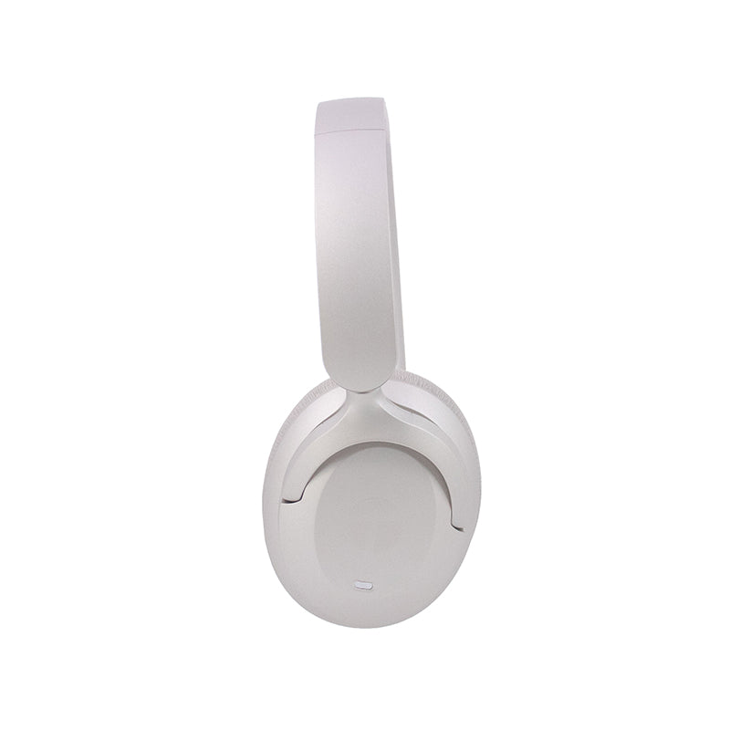 AUDÍFONOS INALÁMBRICOS TEROS TE-8038W • BLUETOOTH • MICRÓFONO INTEGRADO • USB-C • COLOR BLANCO TITANIUM